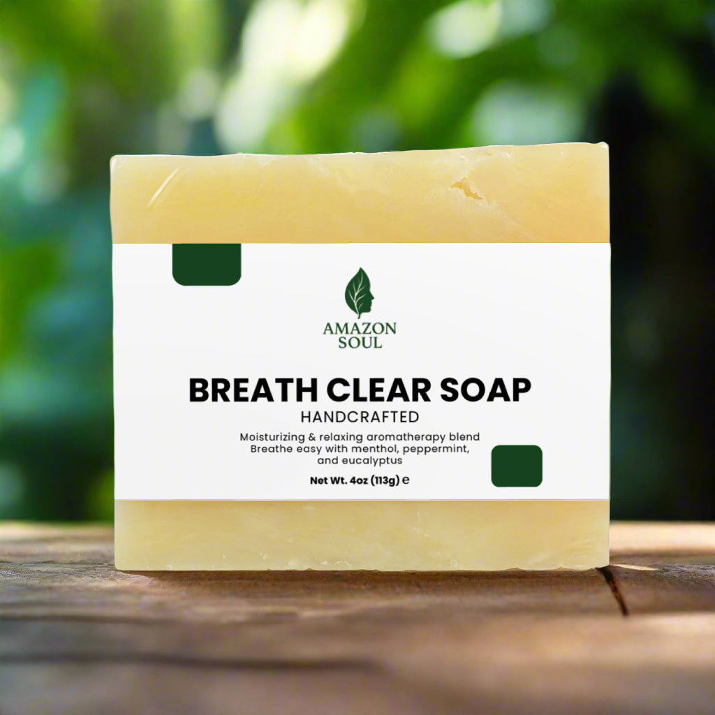 Bar of Breath Clear Soap with 'Amazon Soul'