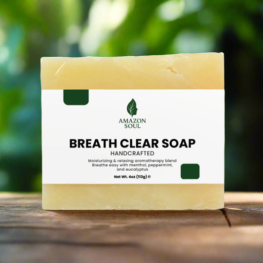 Bar of Breath Clear Soap with 'Amazon Soul'